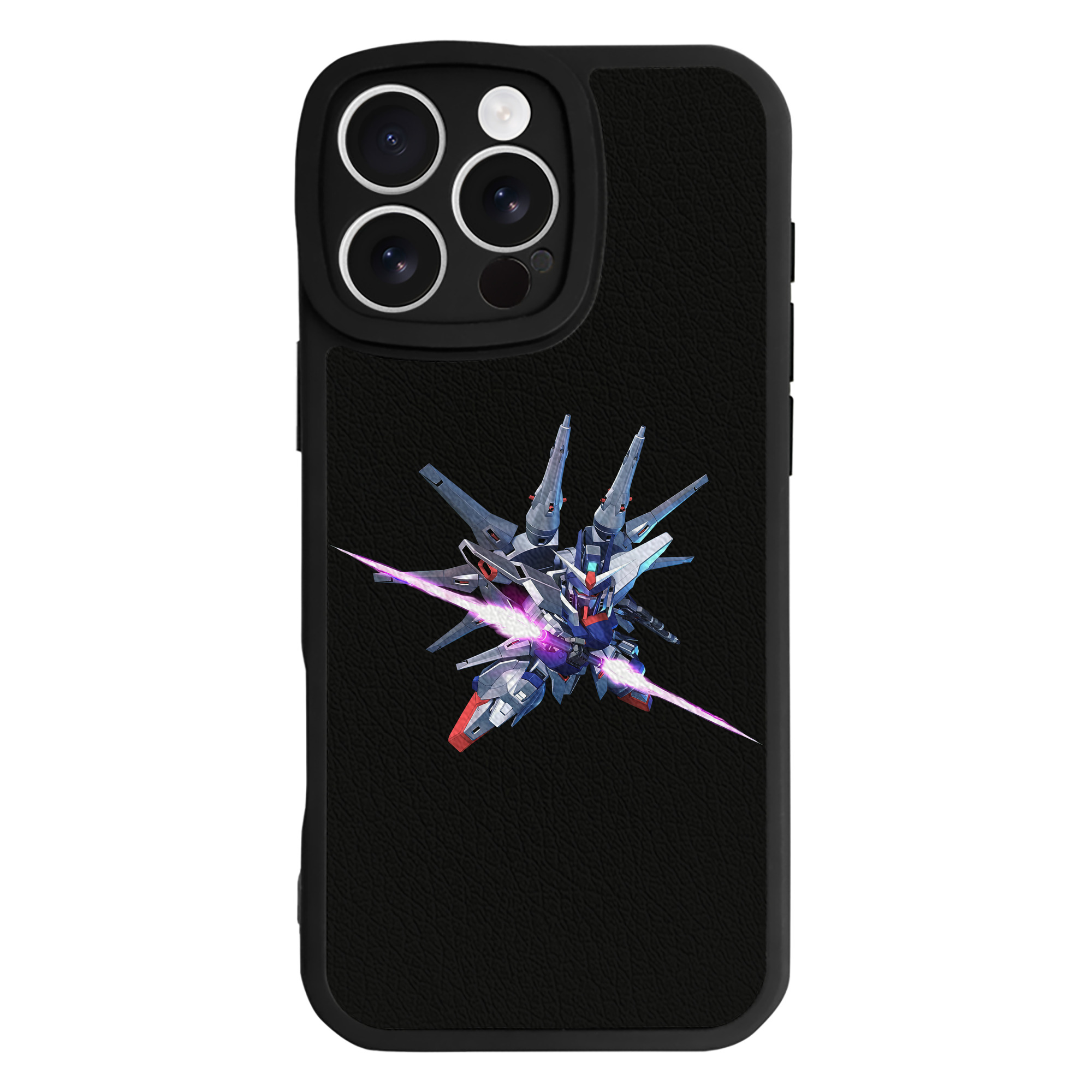 （画像用） 機動戦士ガンダム Mobile Suit Gundam 【iPhone 16シリーズ対応】シリコンスマホケース（レザー調） 材質：シリコン